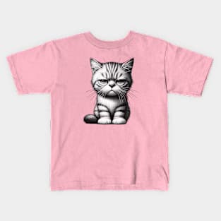 Bored cat Kids T-Shirt